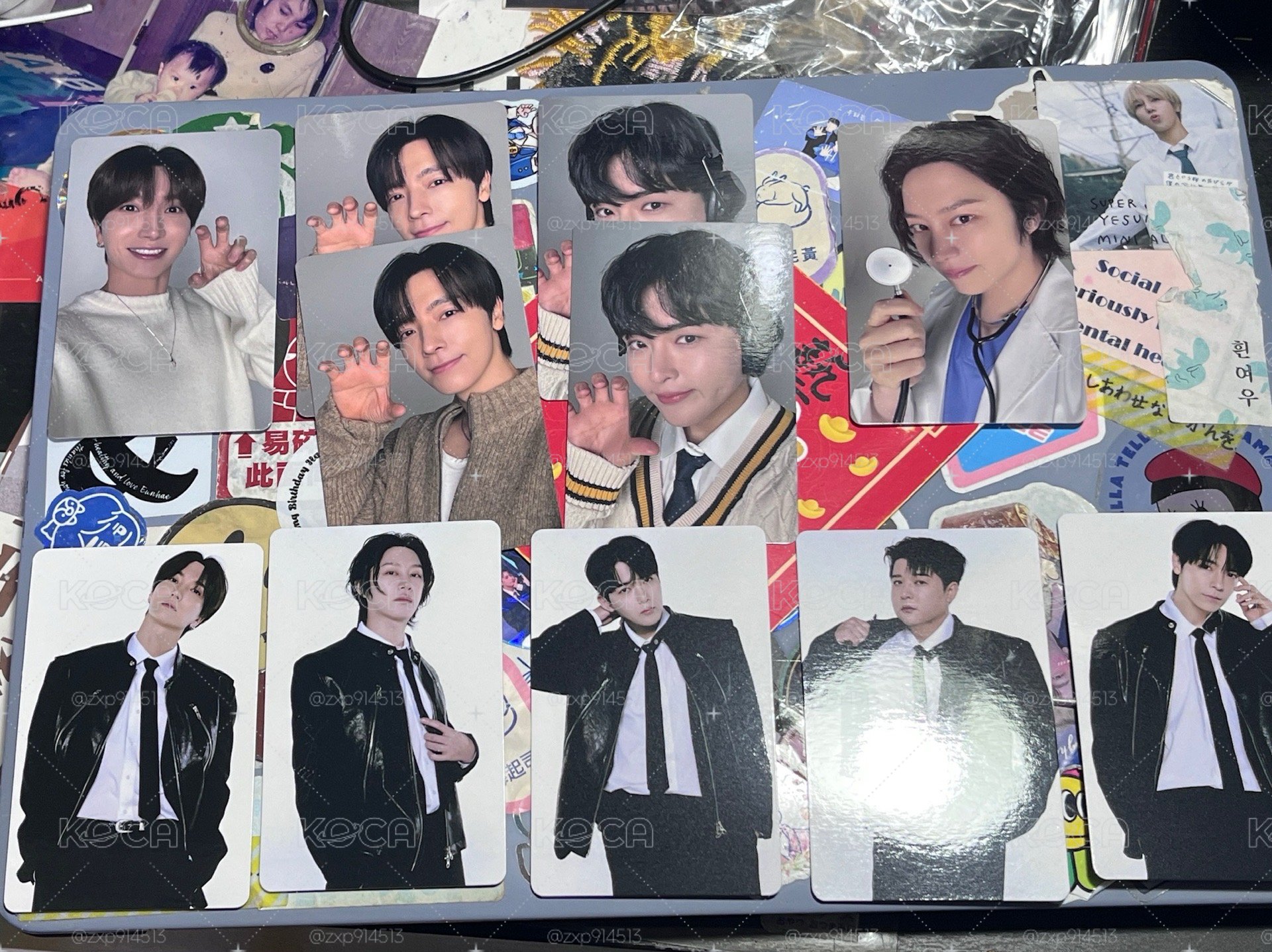 SUPER JUNIOR 20週年展覽「SUPER RECORDS」台灣站 隨機卡包