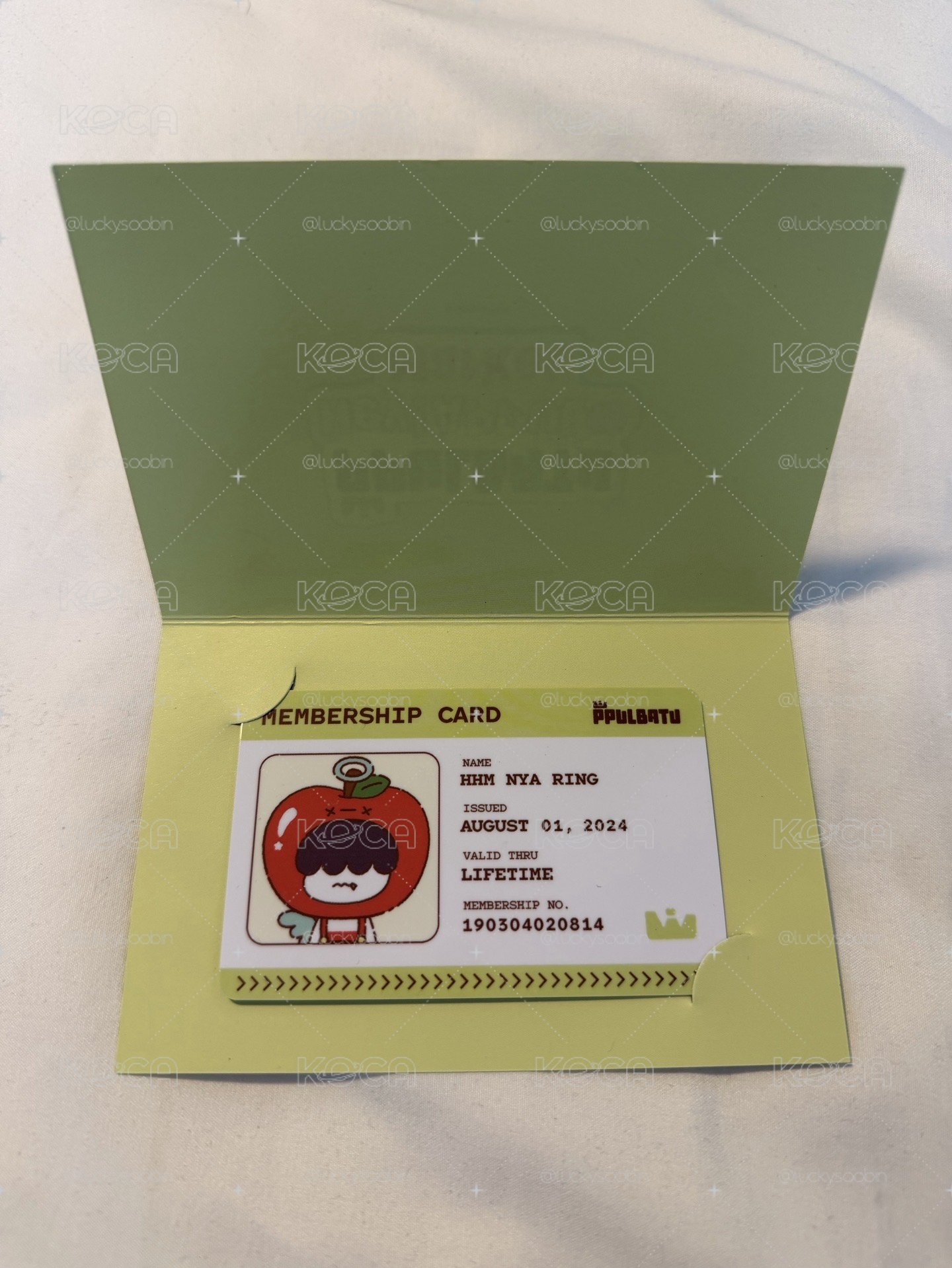 蘋果快閃店｜入場ID卡 貼紙 滿額卡