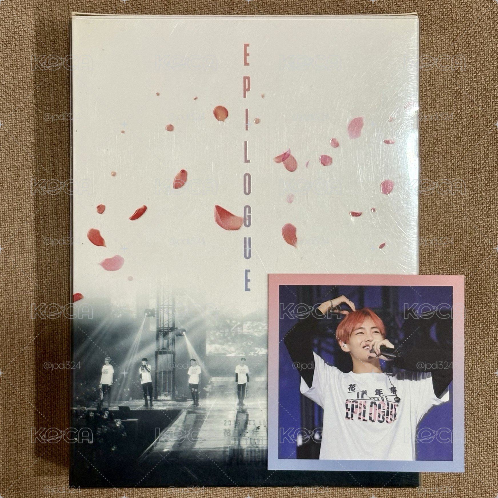 防彈少年團 BTS 絕版 2016 花樣年華 ON STAGE DVD 金泰亨小卡 