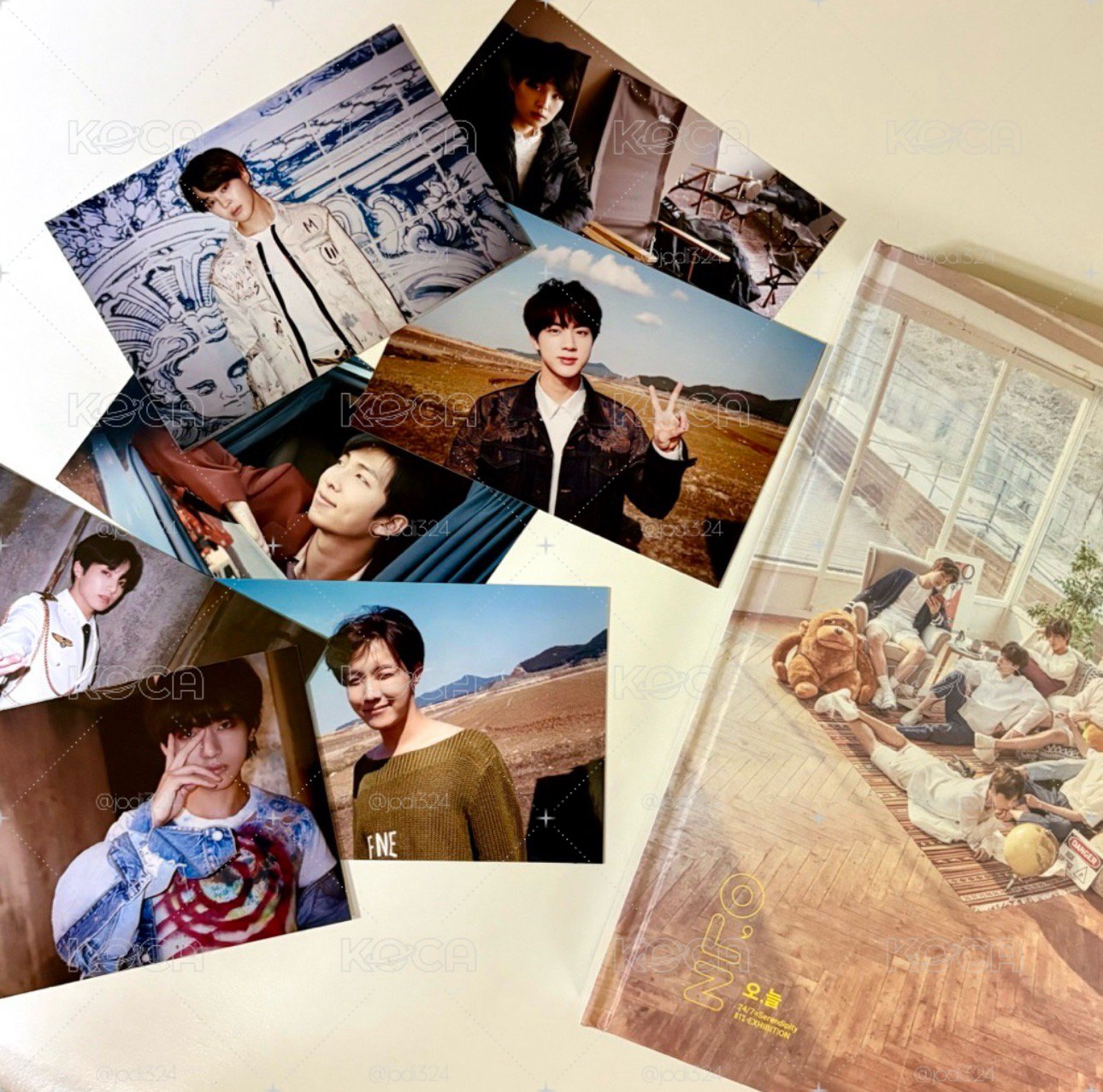 BTS防彈少年團 EXHIBITION BOOK 今日展寫真書 (韓國進口版)