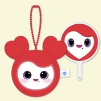 六巡 安可場快閃店 迷你扇子 鑰匙圈吊飾 