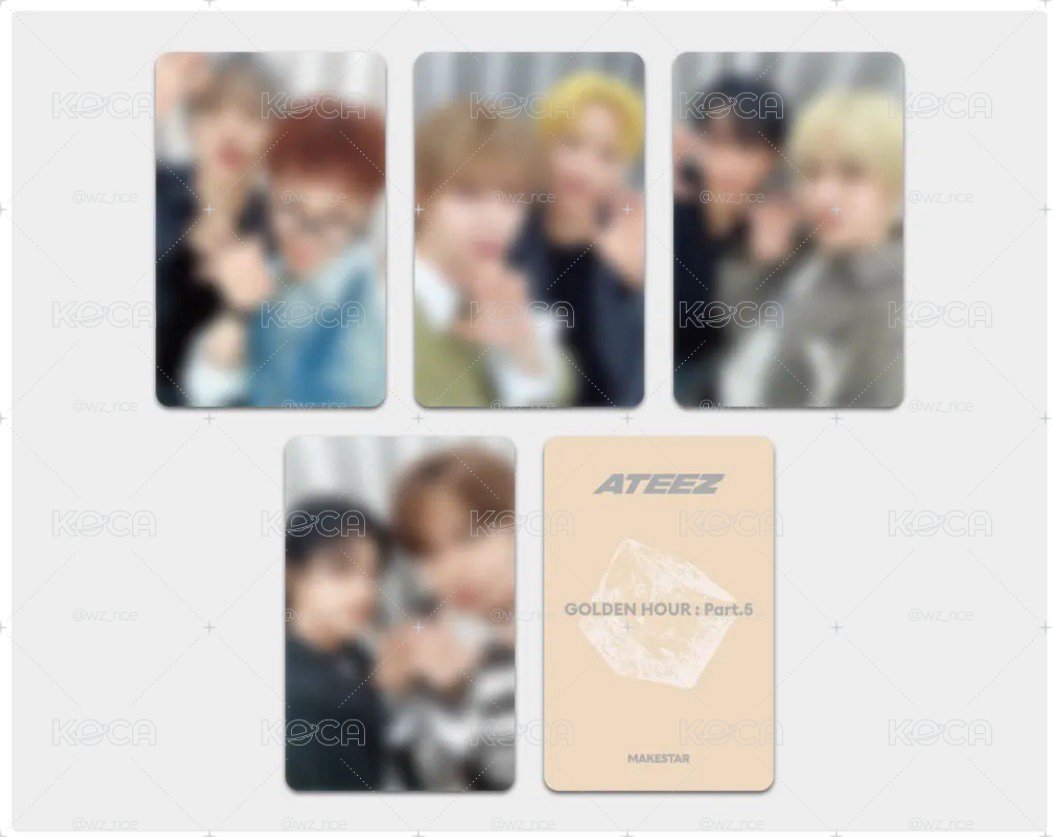 ［預購］ATEEZ GH5 ms 幸運卡 雙人卡 單卡