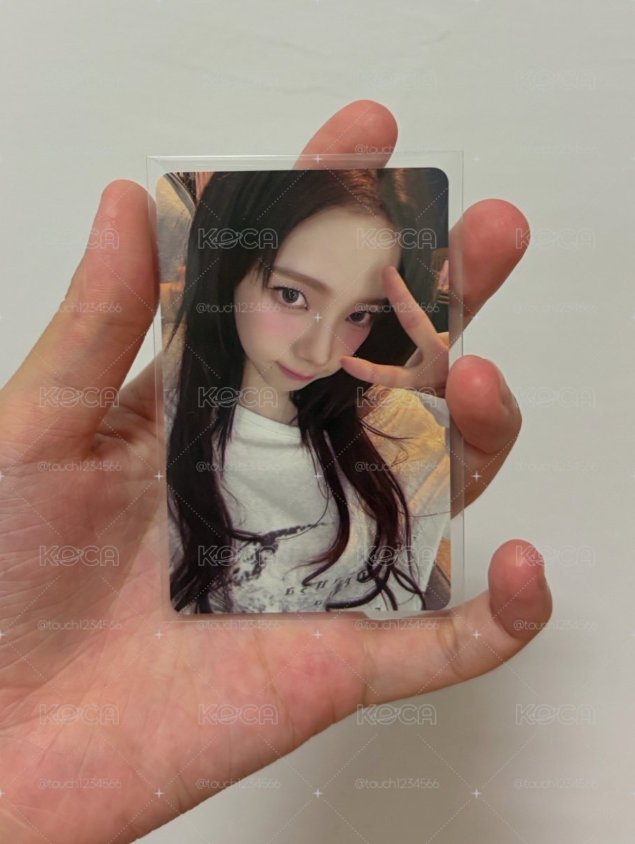 現貨｜aespa KARINA Whiplash KMS特典卡 中背：愛能克服遠距離 單出