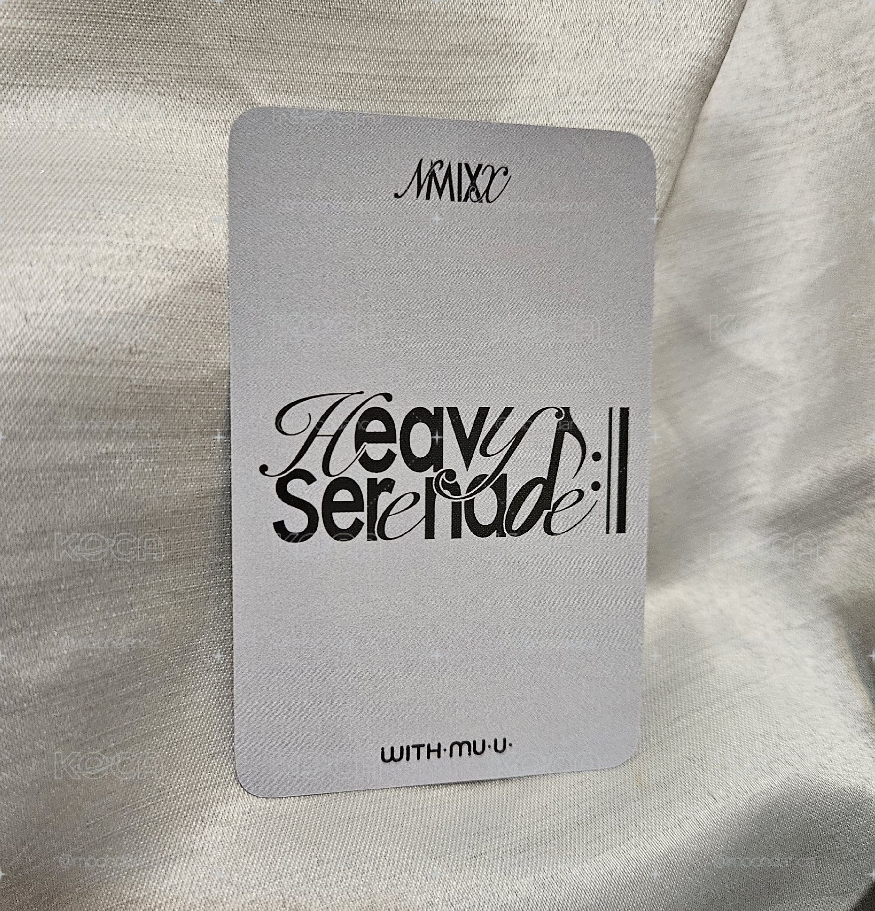 NMIXX Heavy Serenade wm 預售 特典卡 Lily 莉莉，近全新 無瑕疵