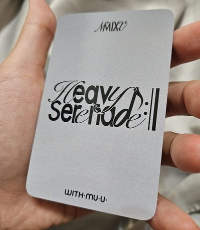 NMIXX Heavy Serenade wm 預售 特典卡 Lily 莉莉，近全新 無瑕疵