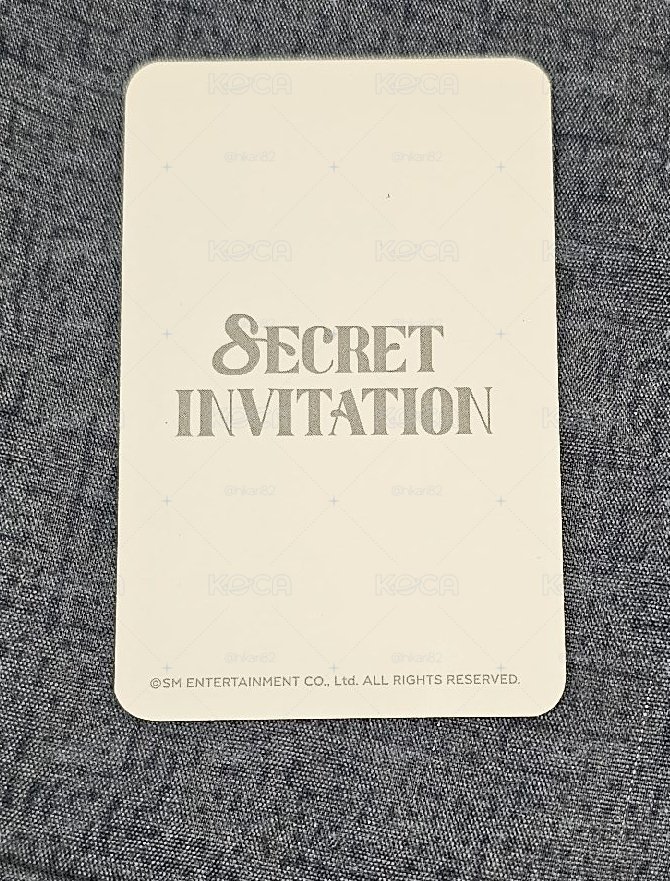 NCT127 8ECRET INVITATION JOHNNY 