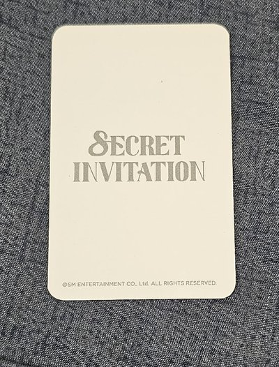 NCT127 8ECRET INVITATION JOHNNY 