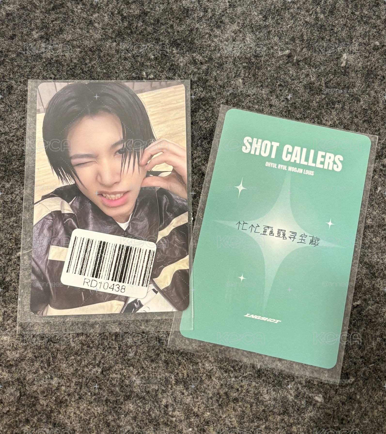 ［現貨］LNGSHOT KMS2.0 LOUIS中文卡背