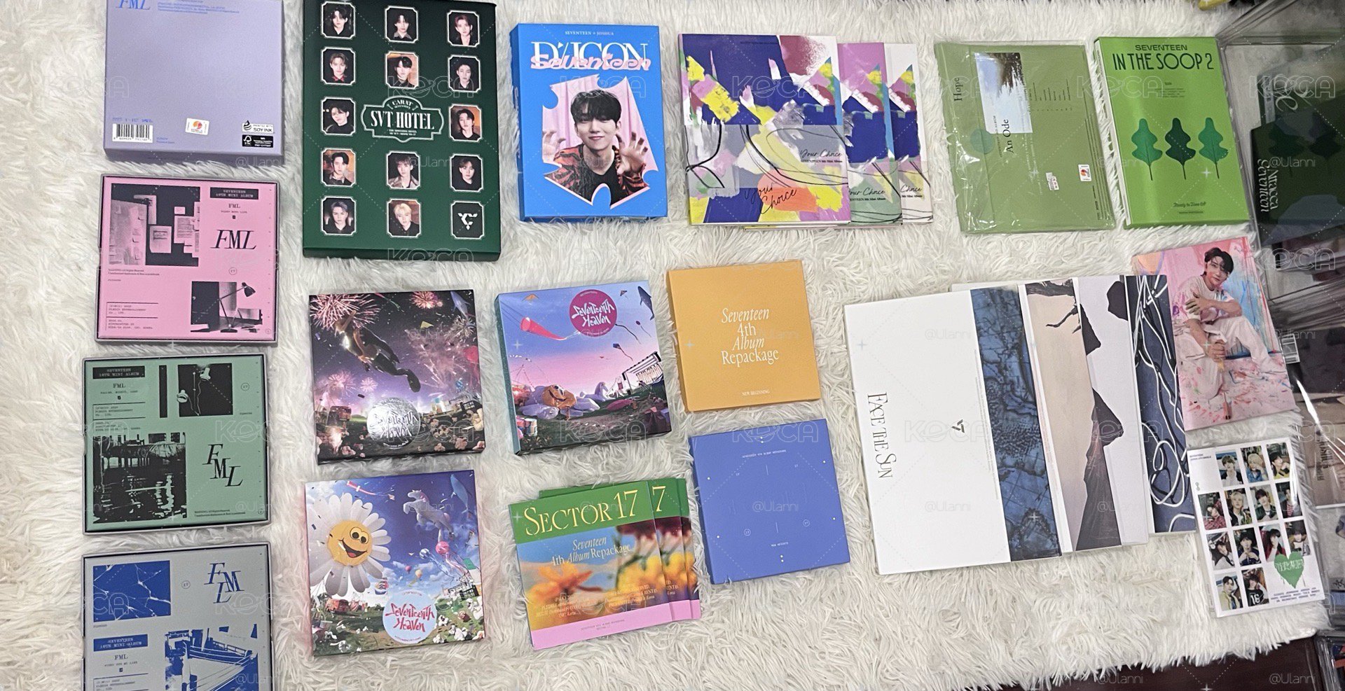 Seventeen 周邊