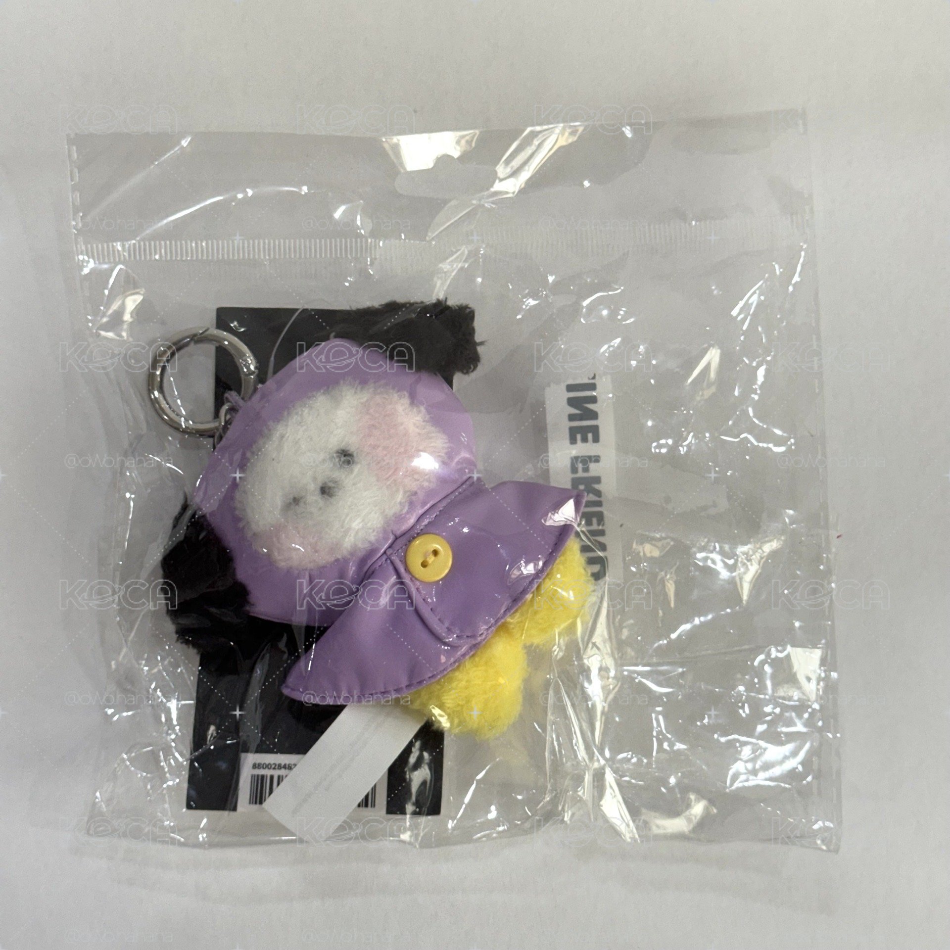 BT21-Chimmy 雨衣吊娃（LINE FRIENDS 上海）現貨