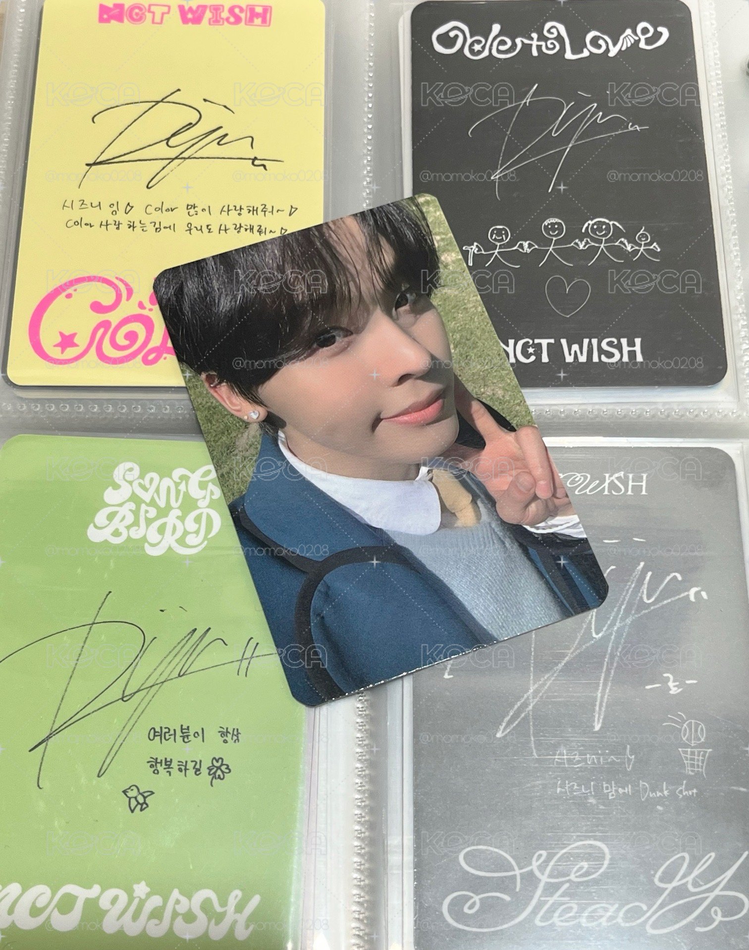 NCT WISH｜Riku ju 預售特典卡