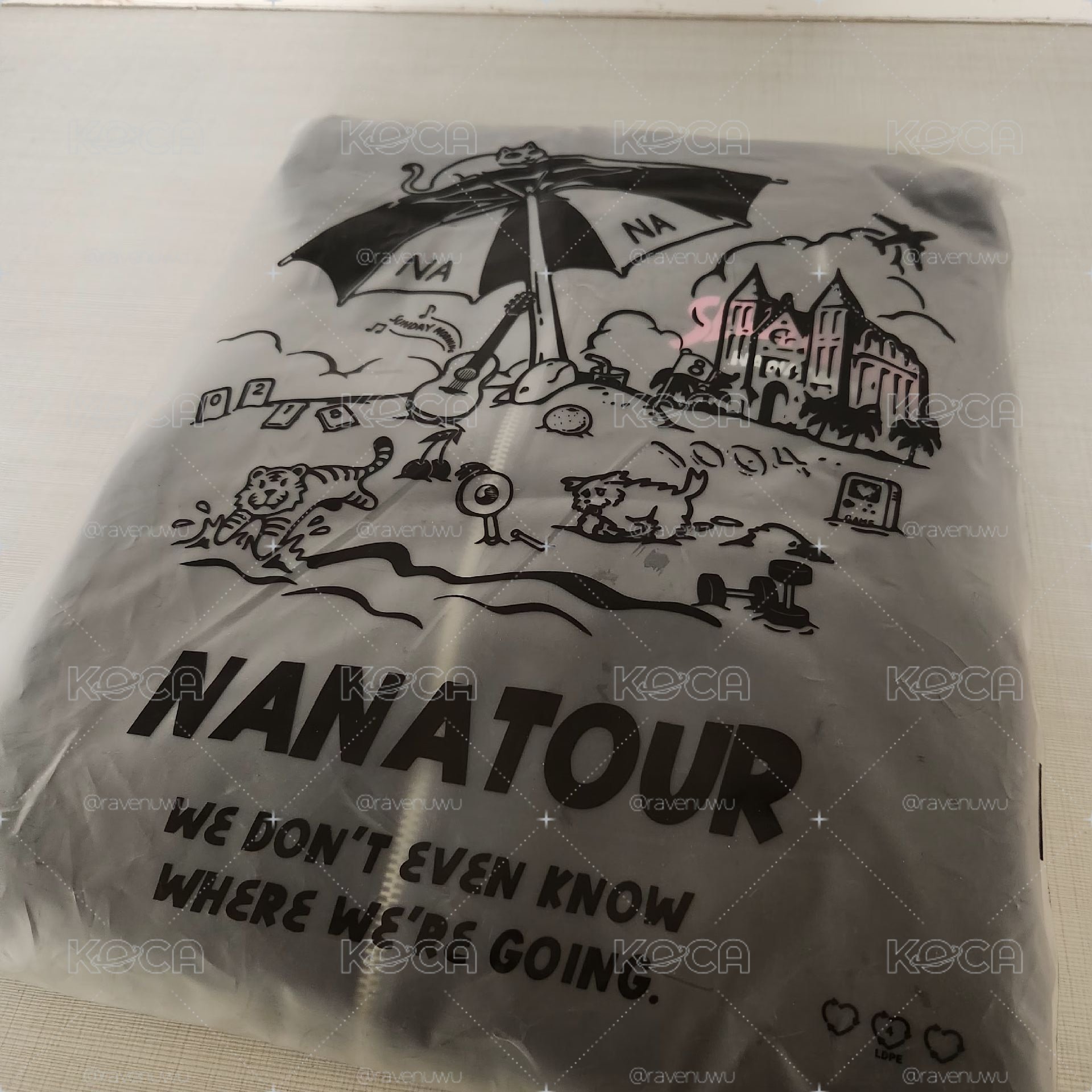 nana tour 連帽外套 L號
