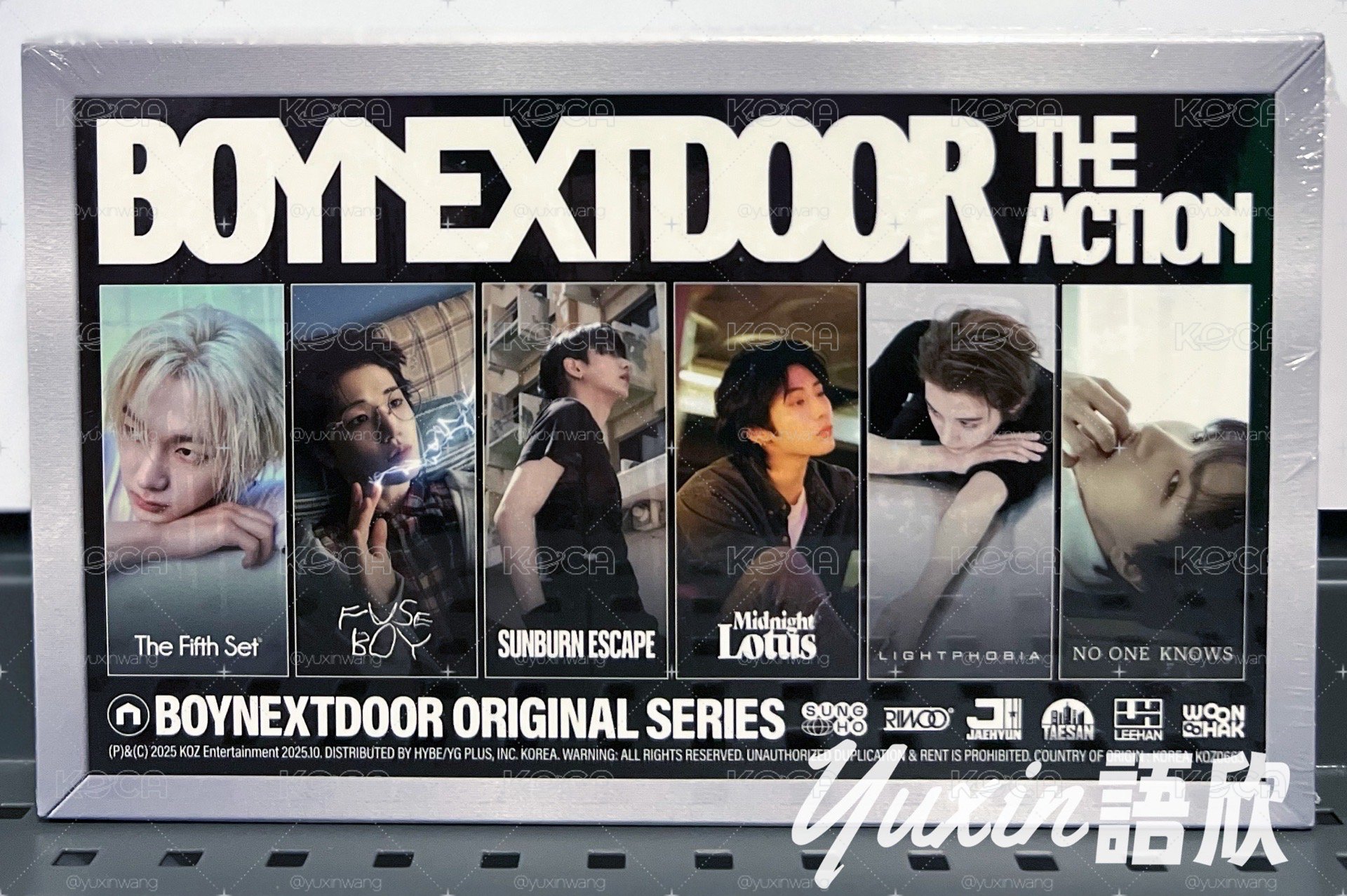 現貨✅ BOYNEXTDOOR The Action 專輯 Frame版 未拆專