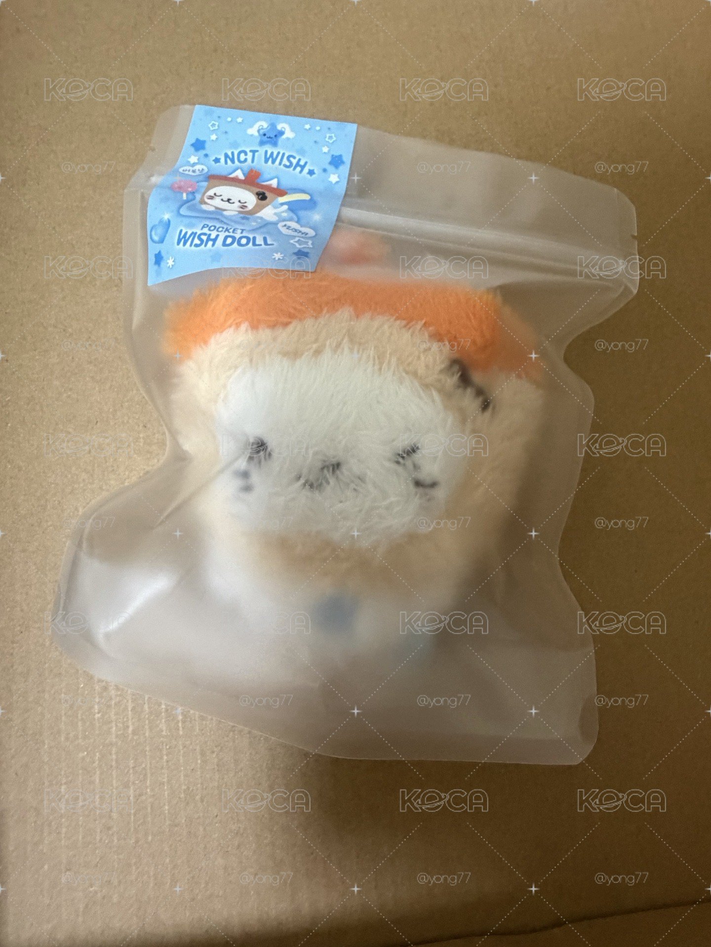 NCT Wish BAKERY mini wish doll