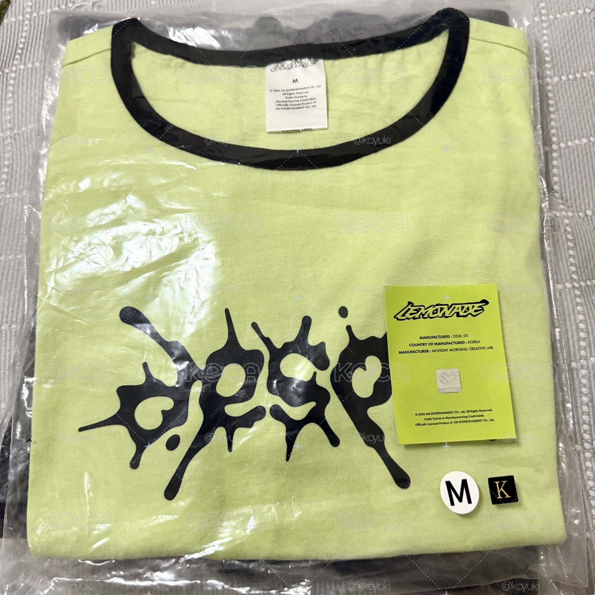 aespa Lemonade快閃T M號