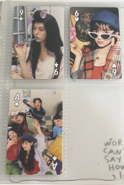 newjeans 小卡
