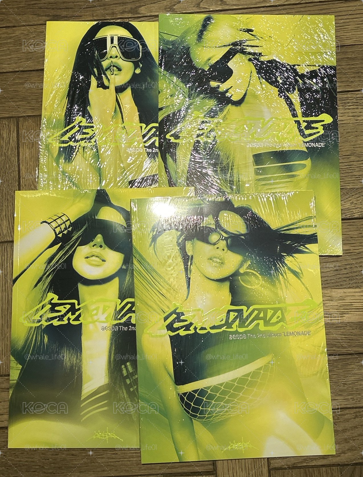 aespa 檸檬水acid版未拆