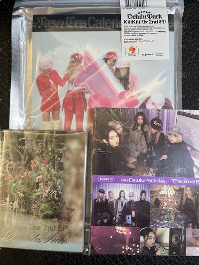 現貨 KiiiKiii Delulu Pack全新未拆 專輯-leesol、haum、jiyu、sui、kya