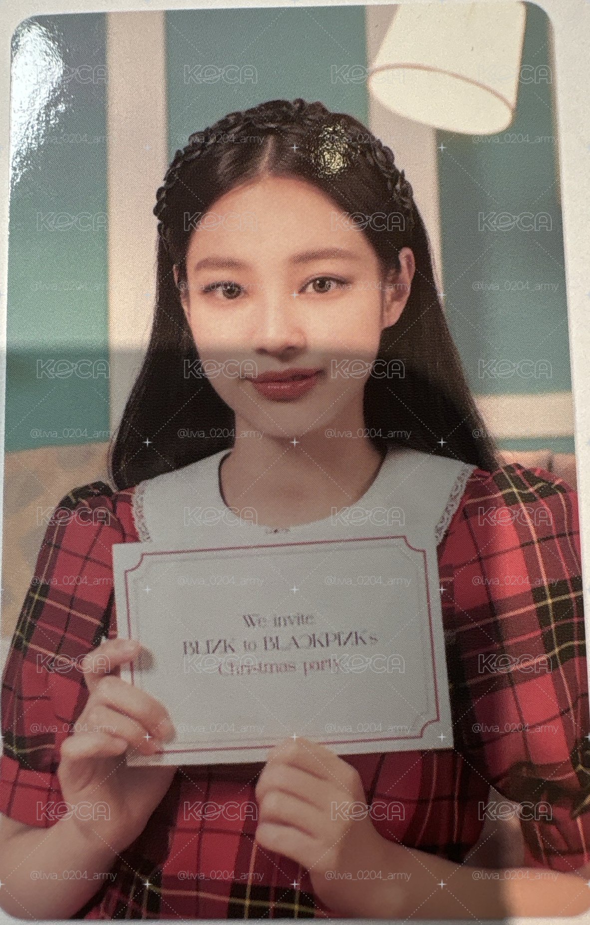 Blackpink Jennie官拍小卡