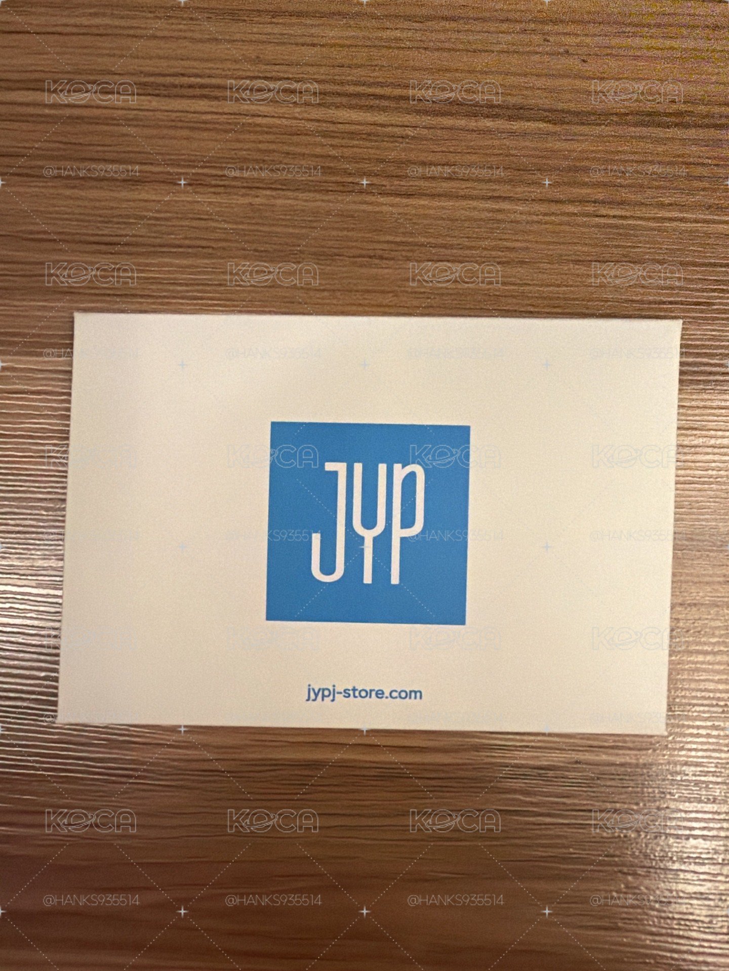 JYP 家族滿額簽名卡