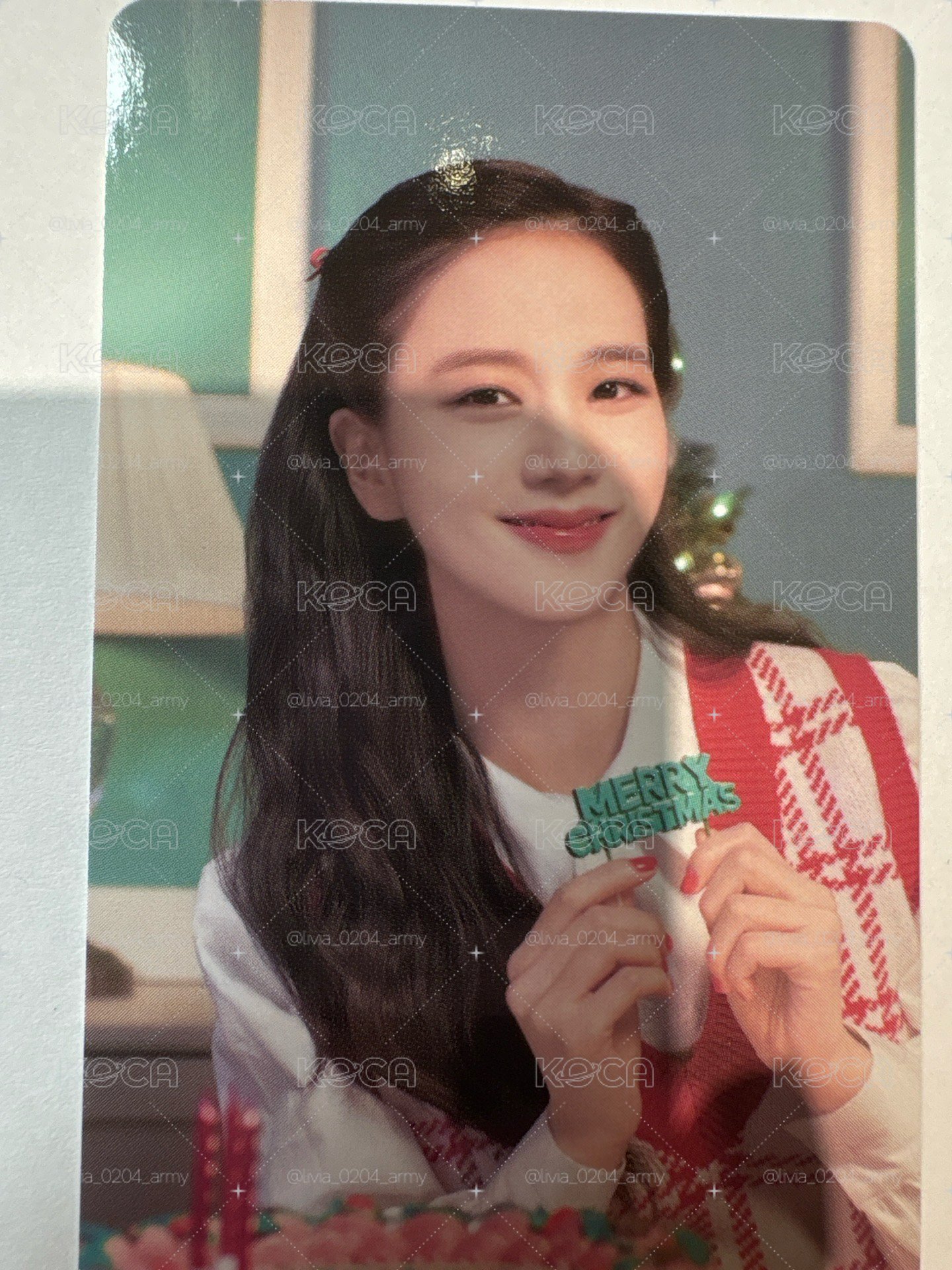 Blackpink jisoo官拍小卡