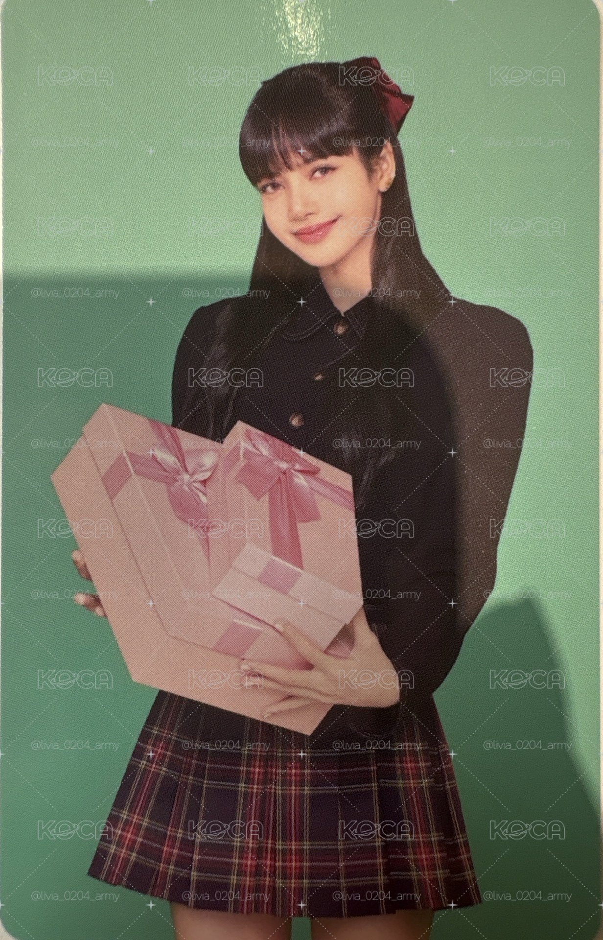 Blackpink Lisa官拍小卡