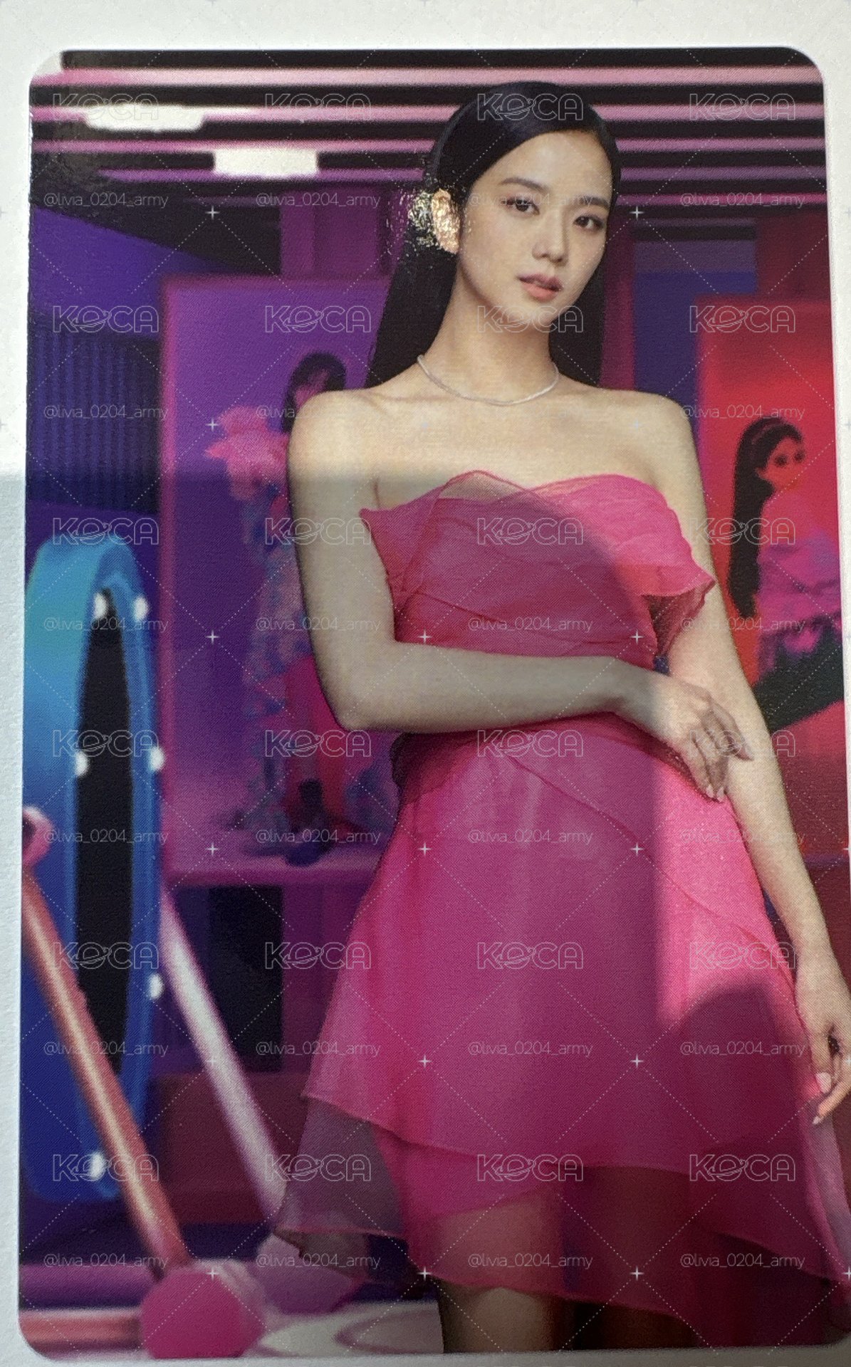 Blackpink jisoo官拍小卡