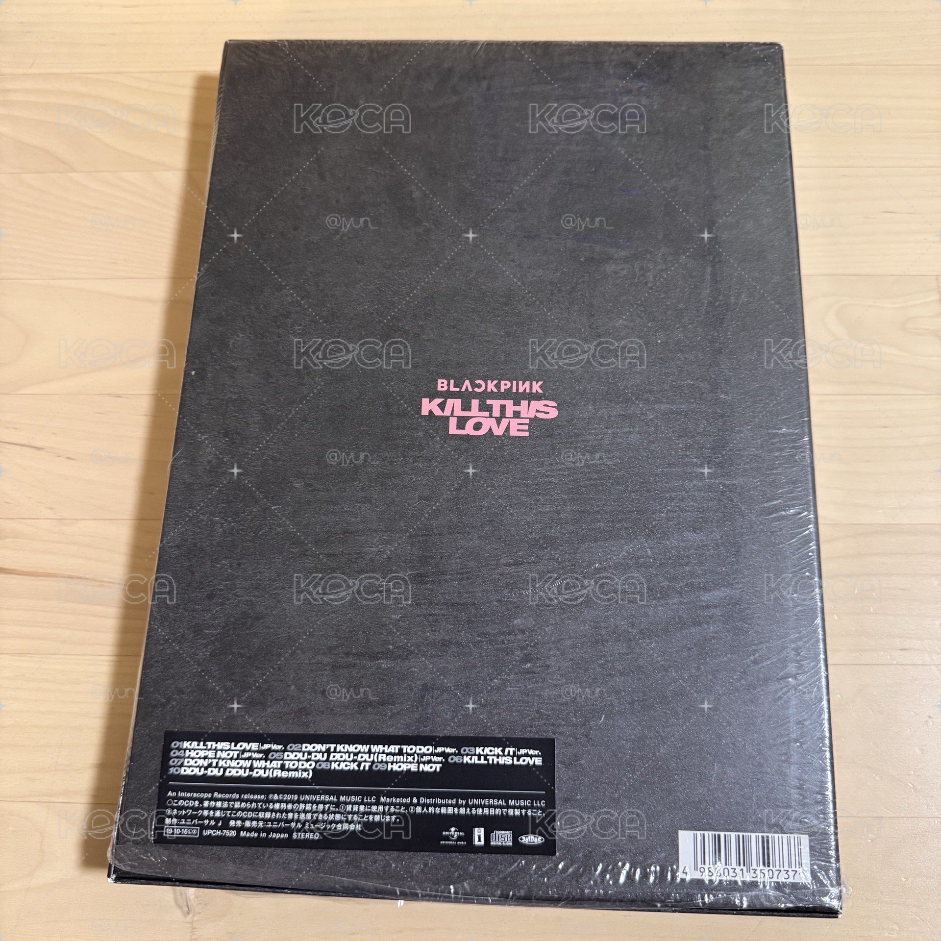 KTL JP 專輯 初回限定盤 Black ver.