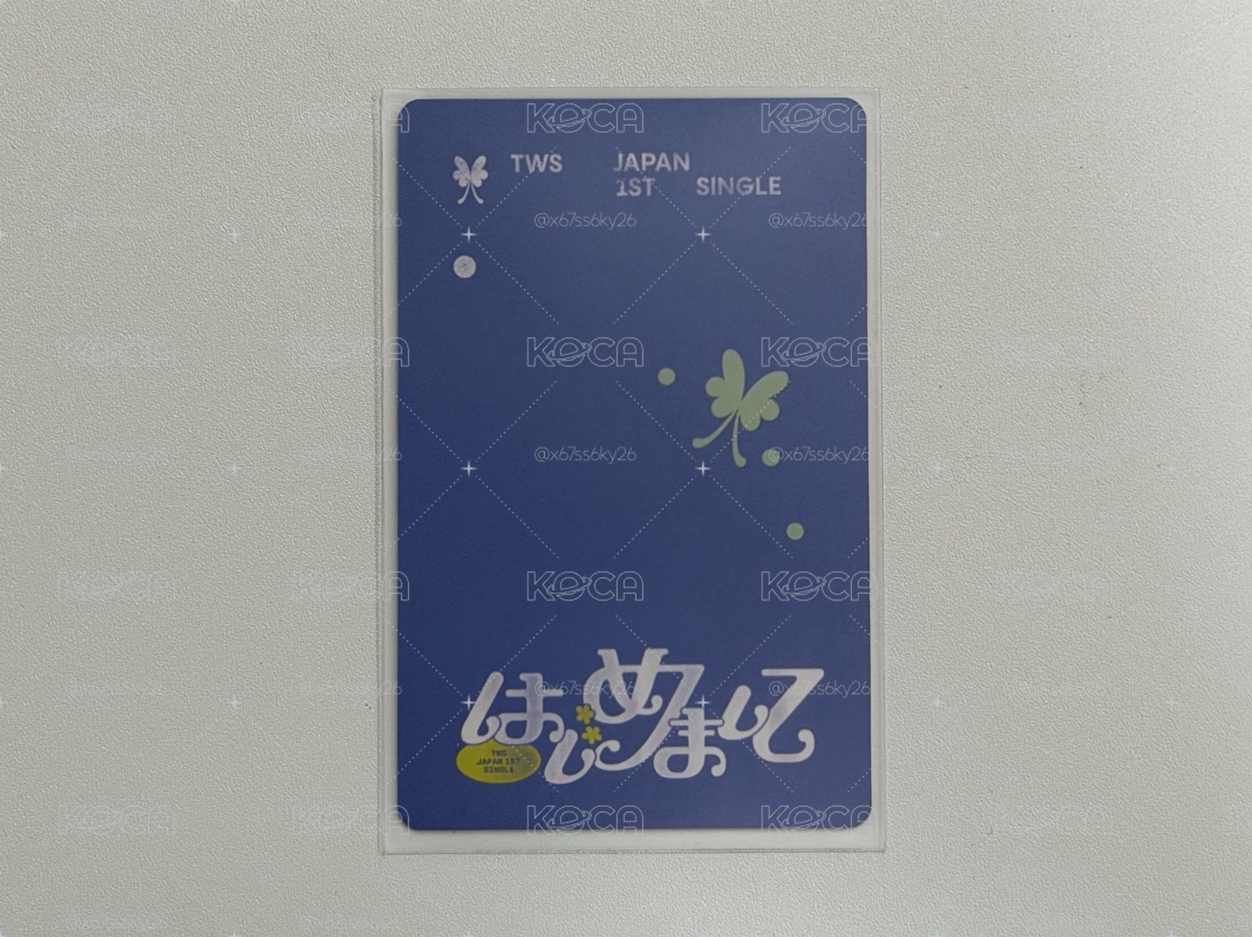 tws yzy 初次見面 校園ver. 申惟