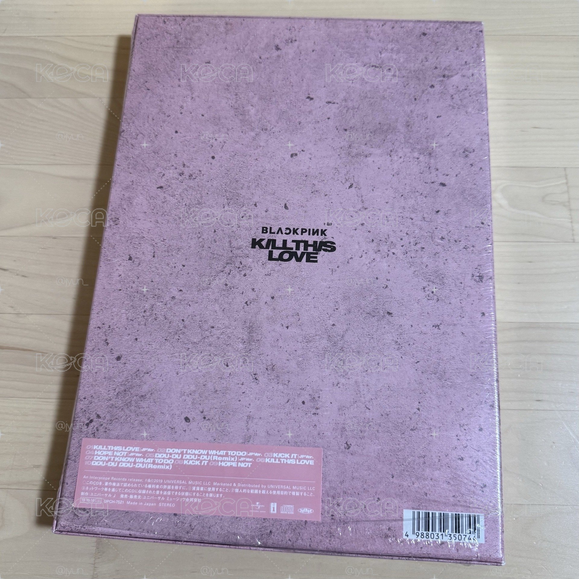 KTL JP 專輯 初回限定盤 Pink ver.