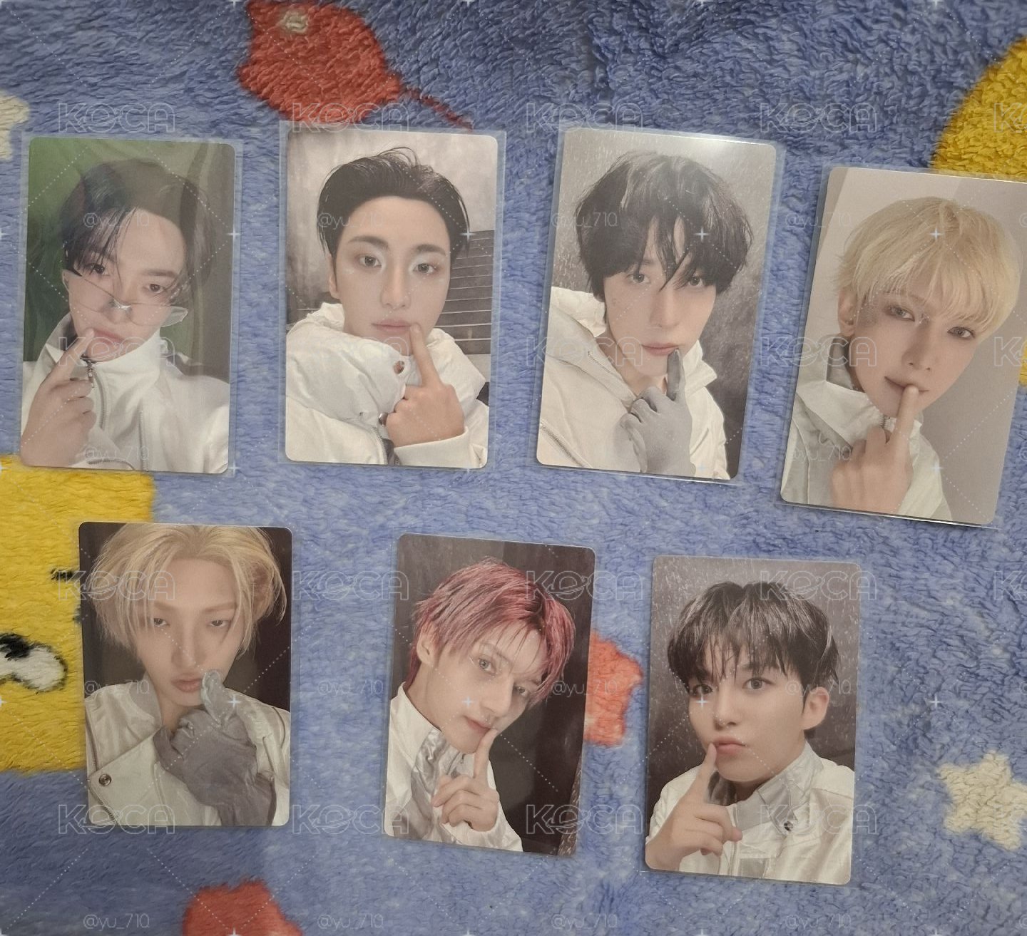 ATEEZ 三代手燈特典卡