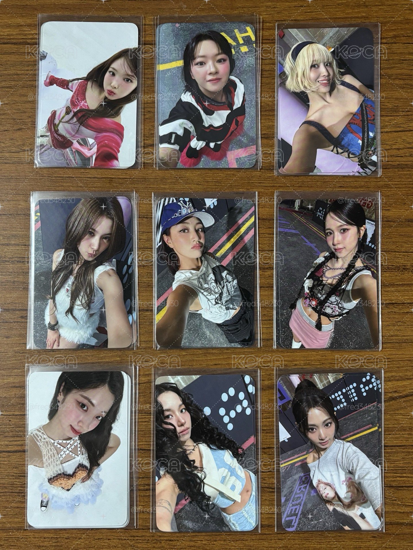 TWICE WM單封特典 小卡