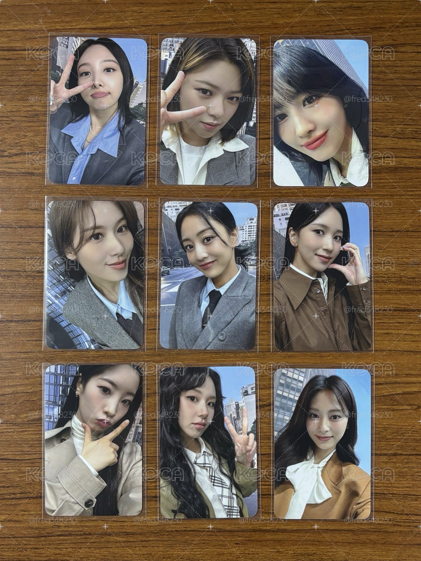 TWICE WM年曆特典 小卡