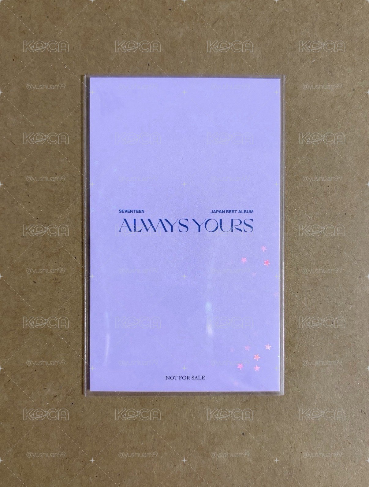 🪄競標 ALWAYS YOURS 環球特典 漢