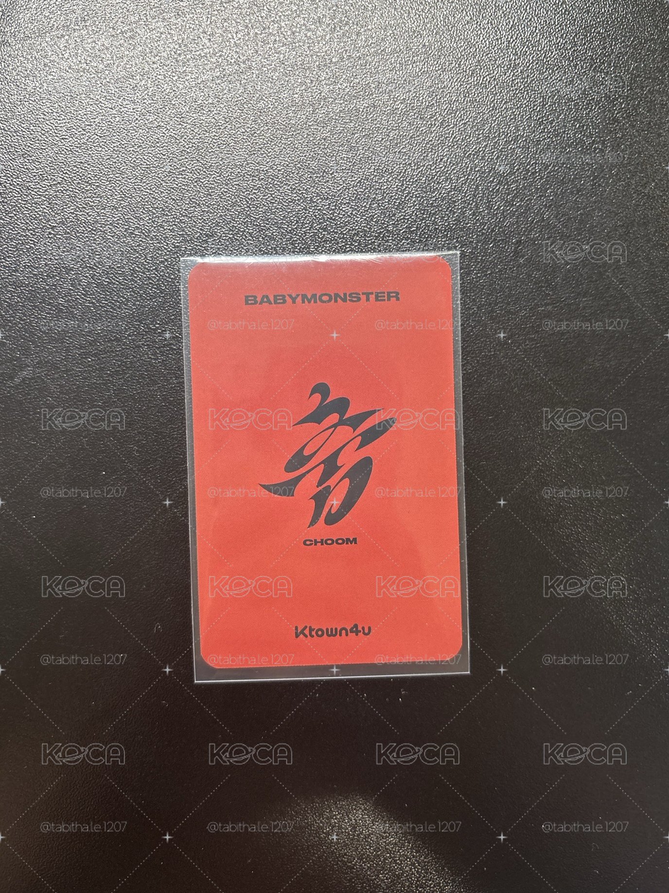 춤 (CHOOM) k4 單封 幸運卡 冰淇淋版