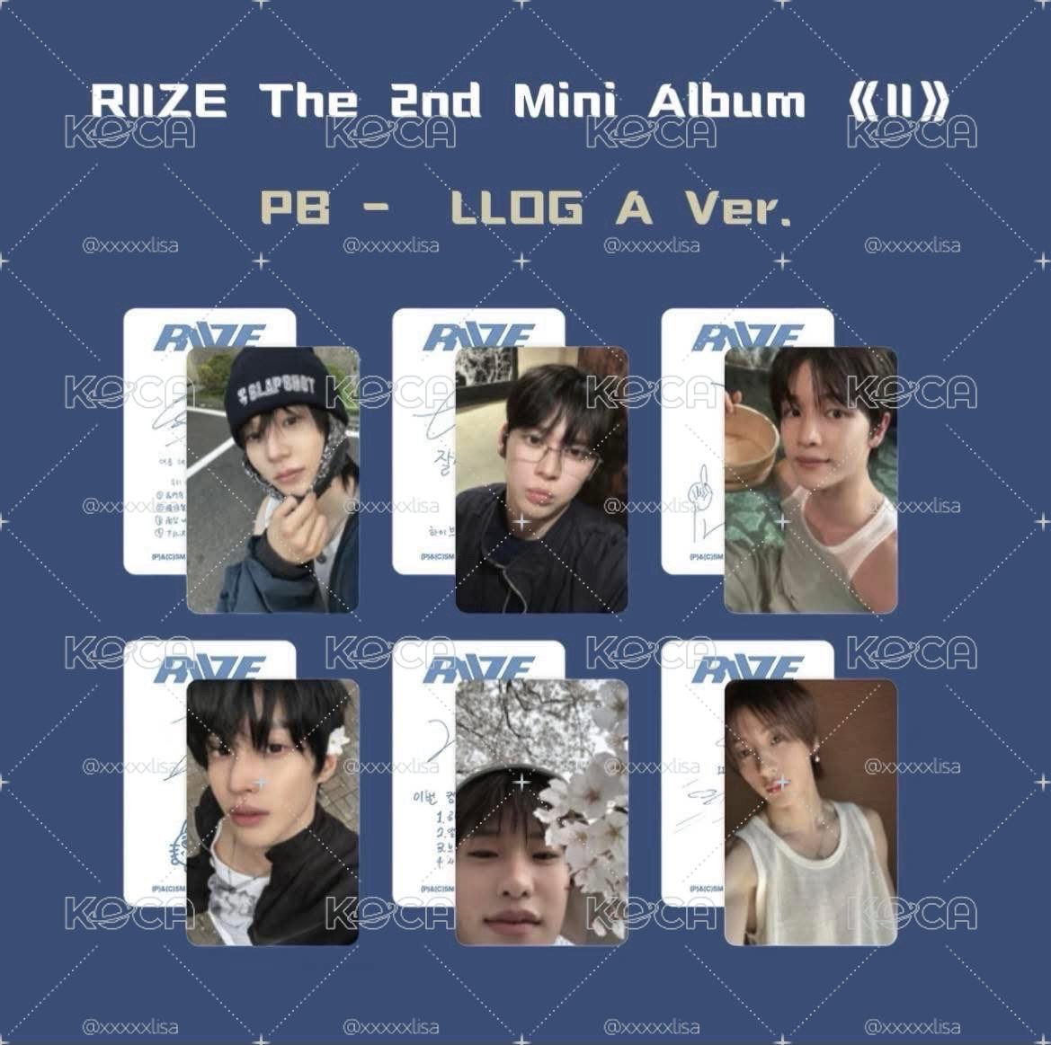 RIIZE SMini mini II 恩奭（含恩奭隨機卡和WVS特典）