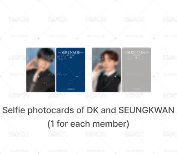 （請看描述再下單）Seventeen DxS 小卡組（A set + Bset) 只有碩珉 不含雙人卡