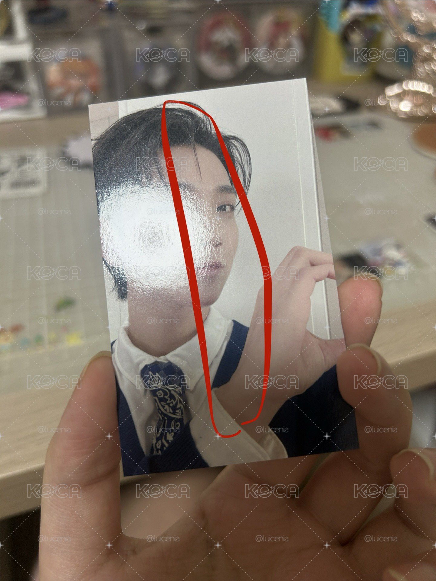 MINI10 環球 CARAT ver. 特典卡 秀