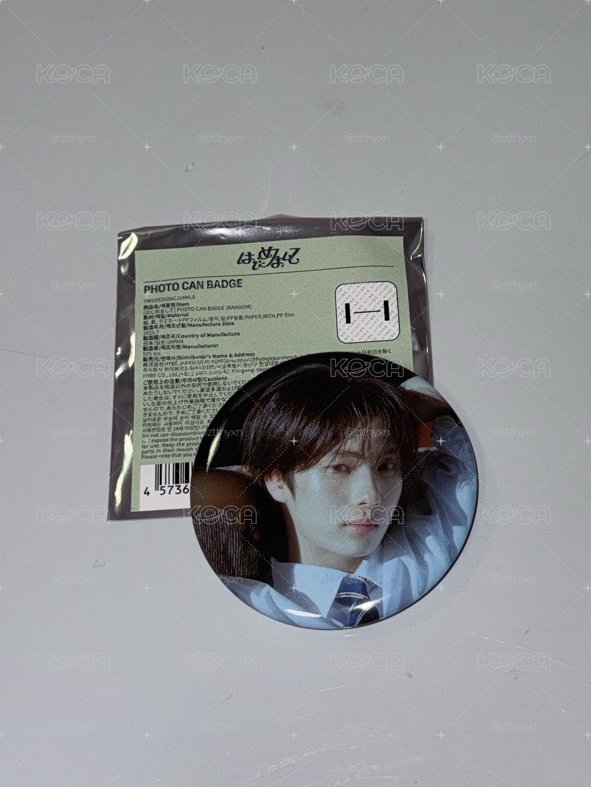 初次見面 英宰快閃店徽章