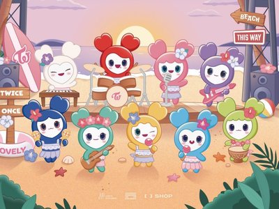 【線上團】TWICE 六巡 首爾最終場周邊 隨機商品賣場