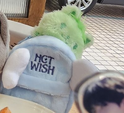 nct wish 7-11聯名後背包吊飾