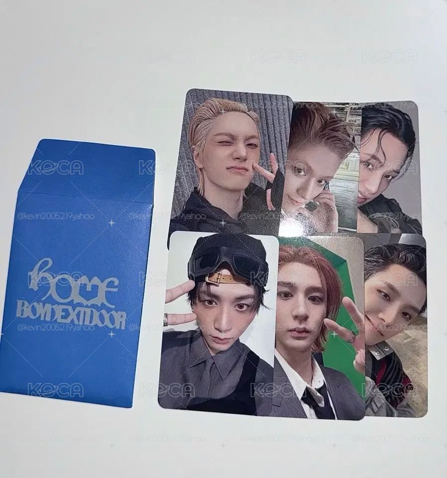 boynextdoor mcd打歌卡一套
