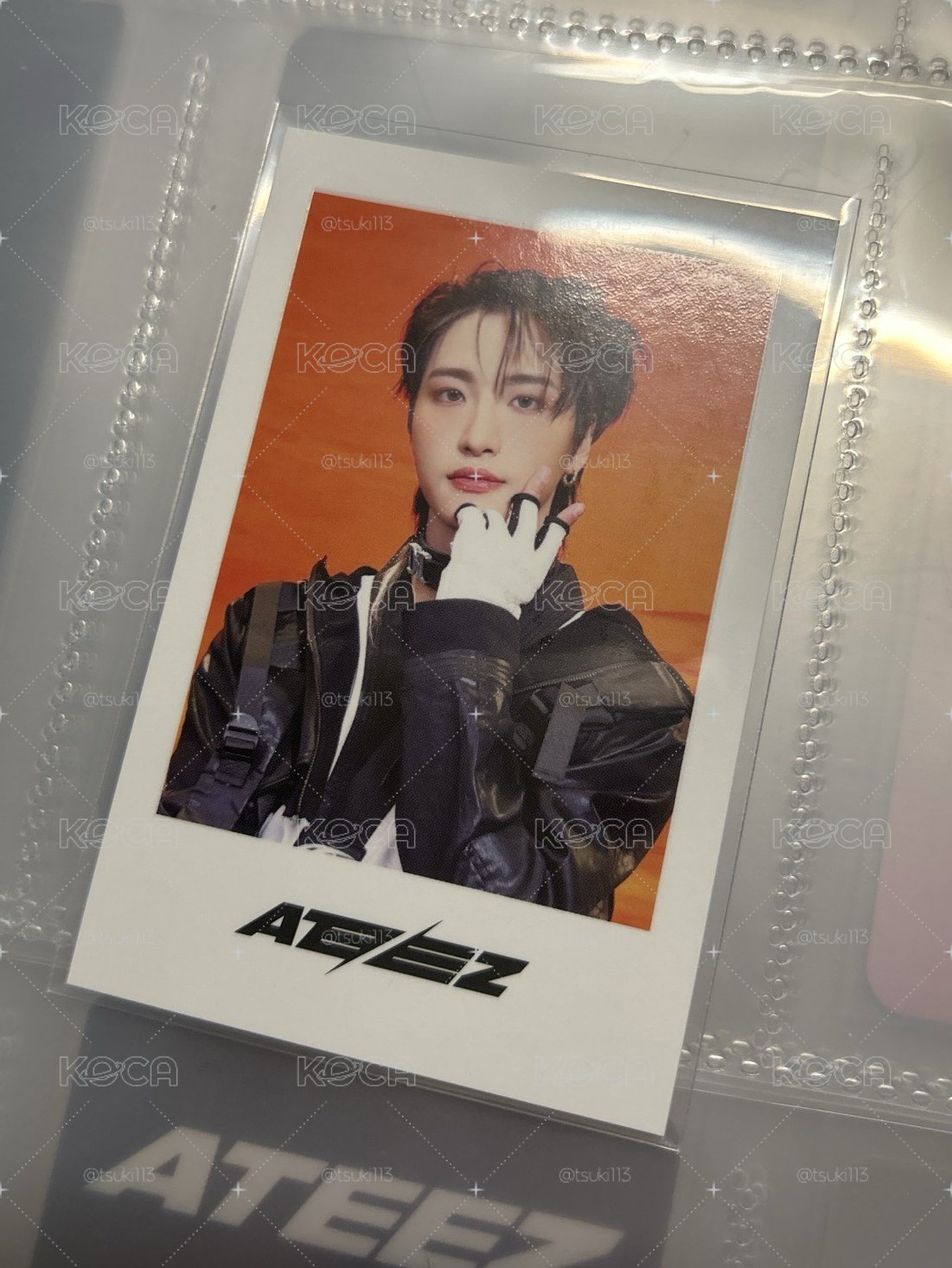 ATEEZ 朴星化 Will ms PB Set 特典卡 Polaroid