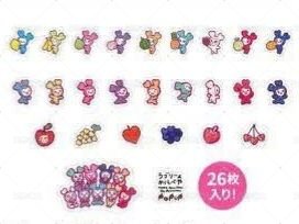 貼紙組(¥1200)