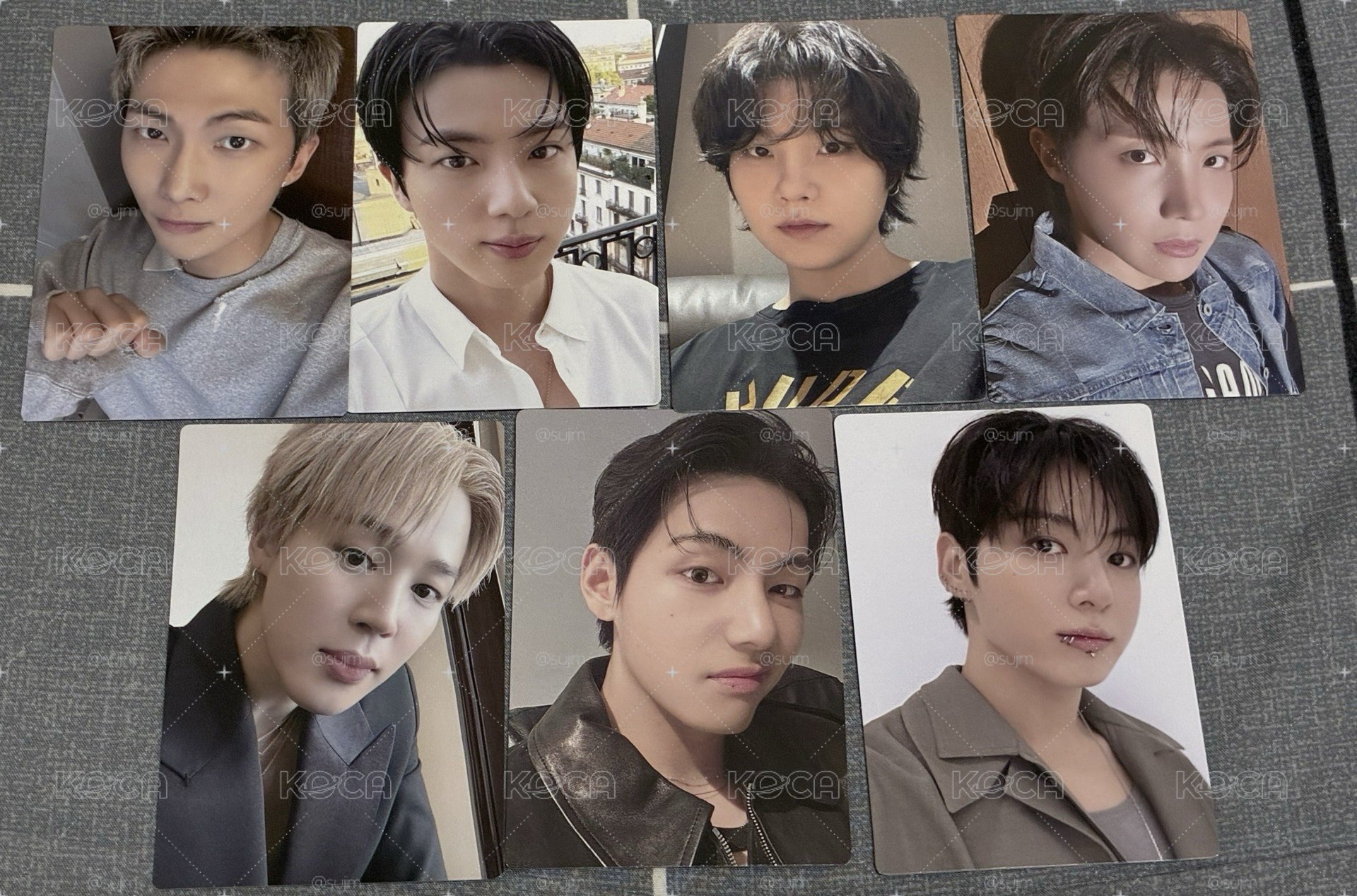 BTS 會員禮卡 整組賣