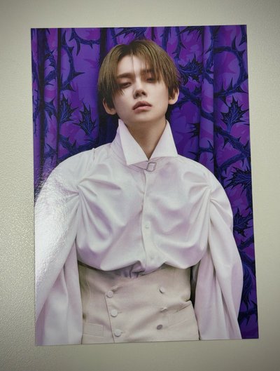 TXT 迷八 紫版 Tension 然竣 明信片