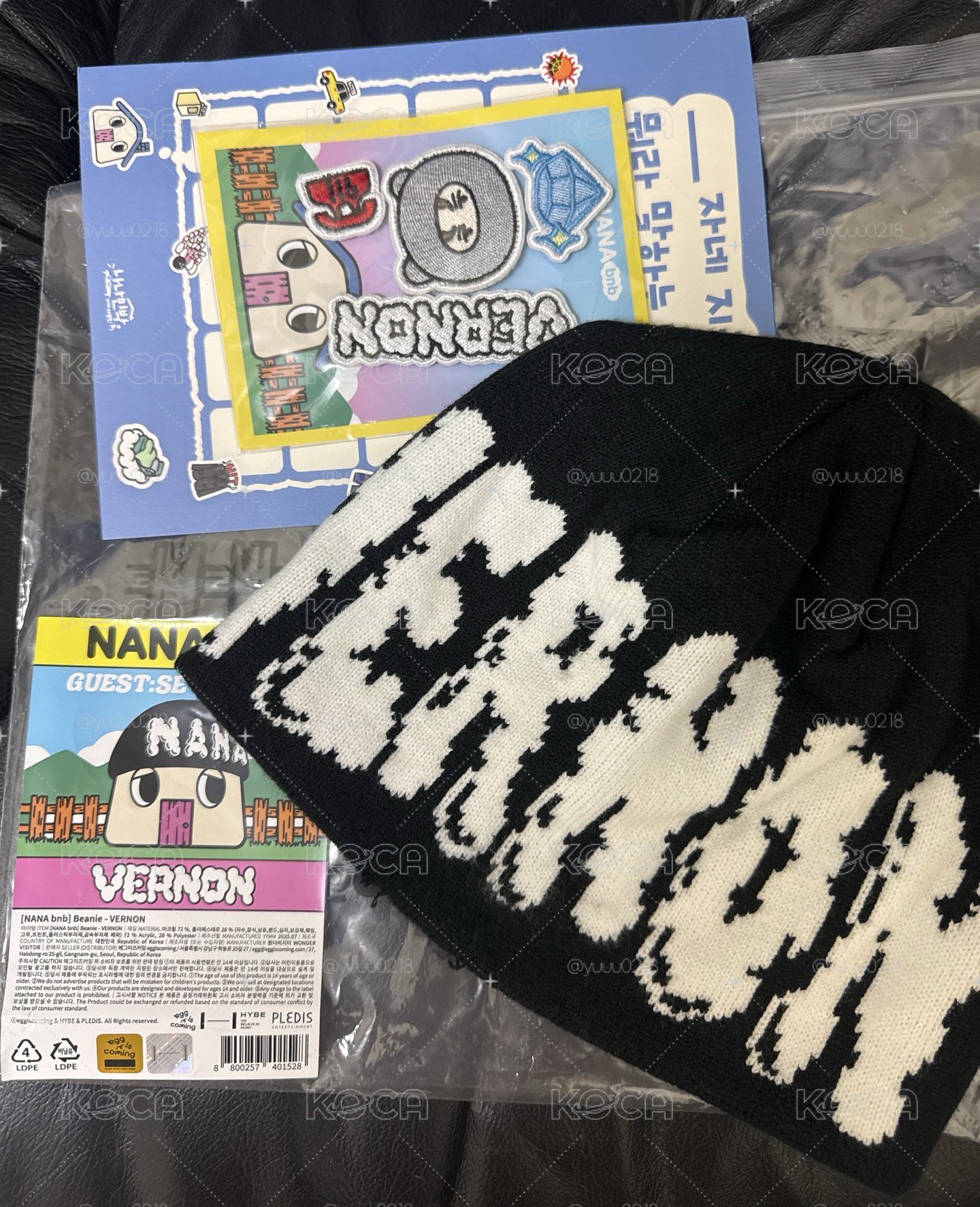 nana bnb 率毛帽加布章