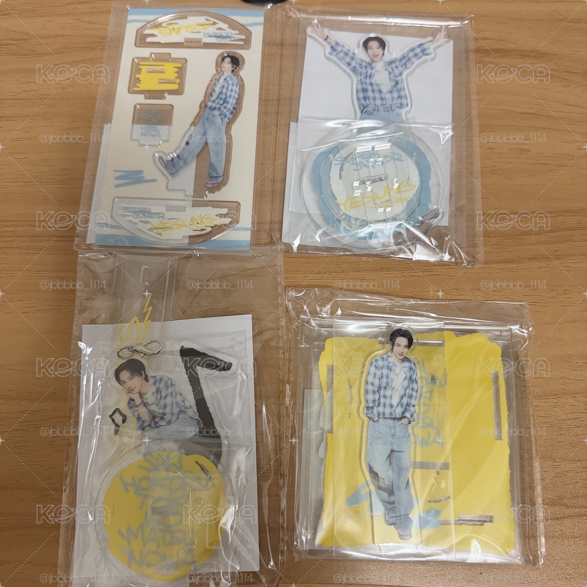 藝聲Yesung 日巡周邊 立牌 全新