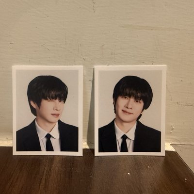 希澈台超入場卡+日本扭蛋證件照
