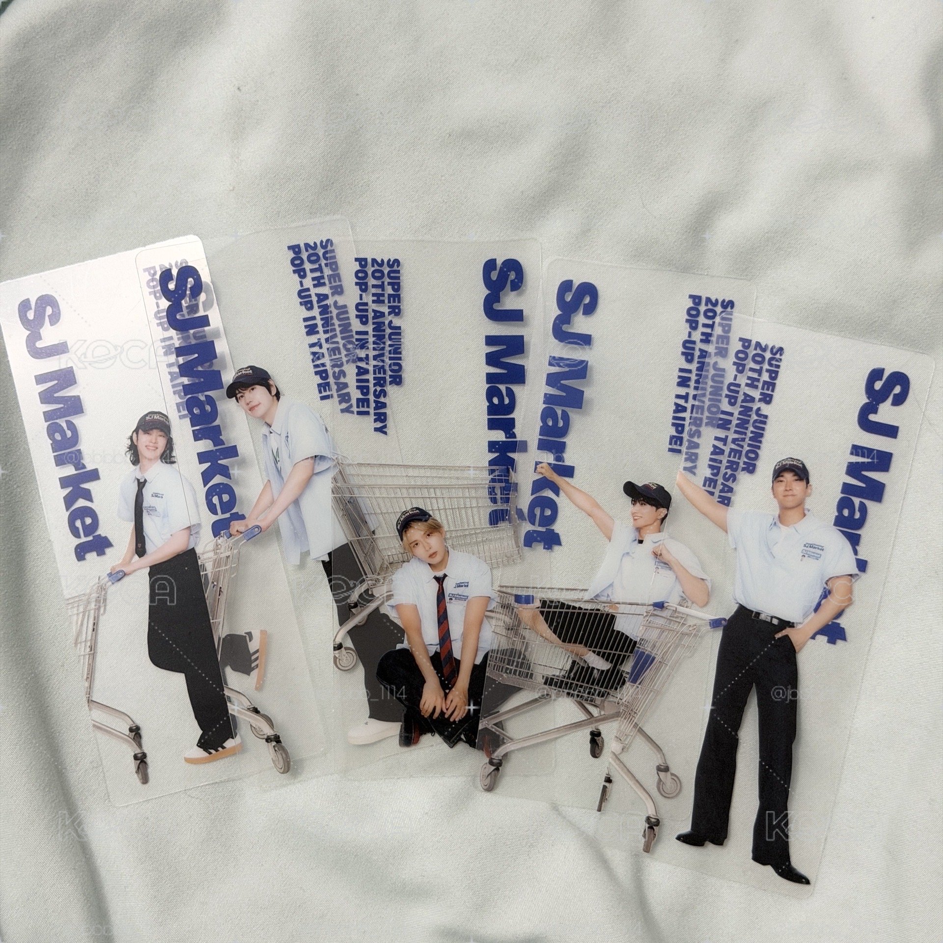 SJ MARKET 超市滿額 書籤